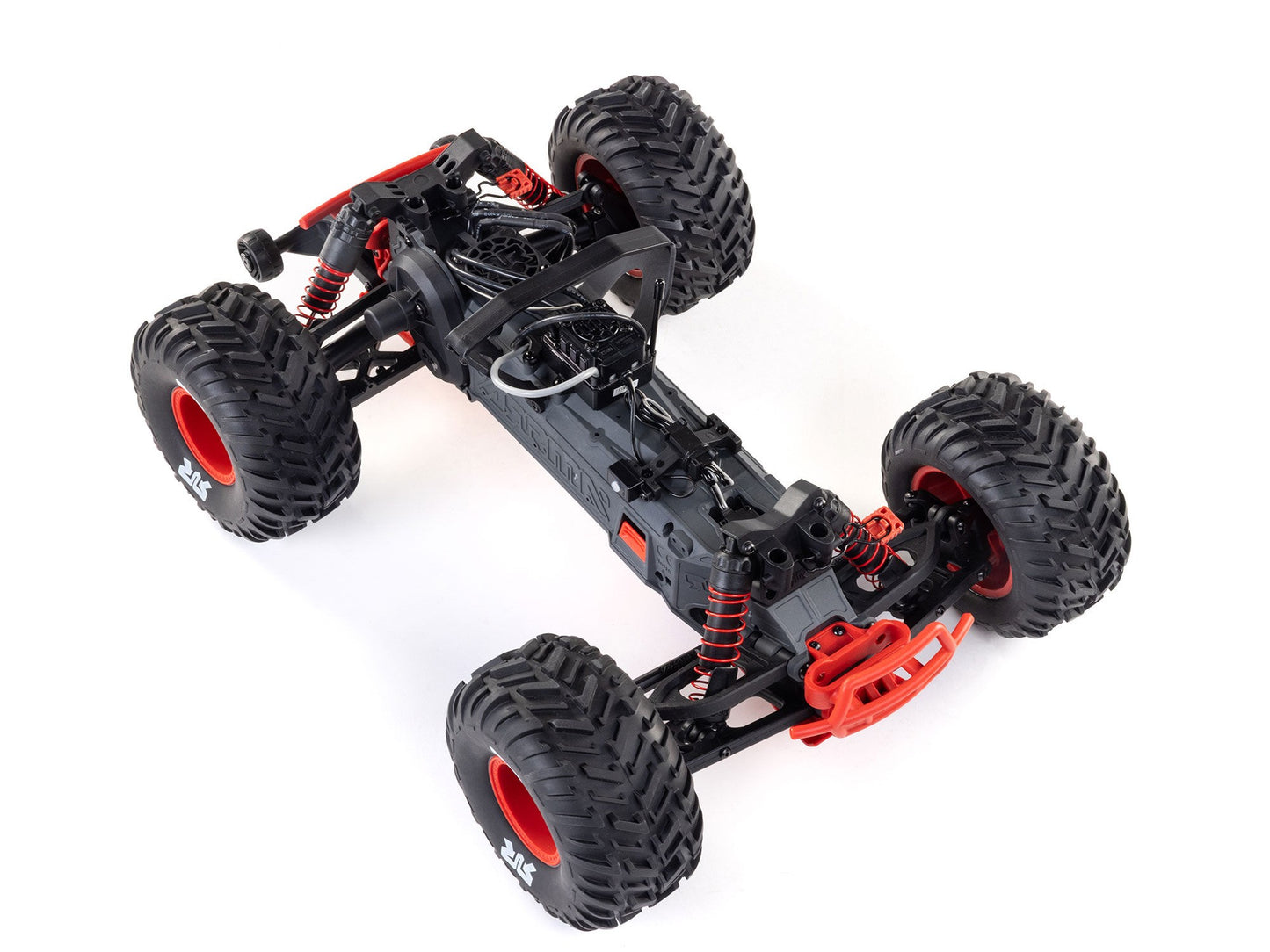 1/10 QUAKE 223S DSC 2WD RTR Brushless Monster Truck, Red