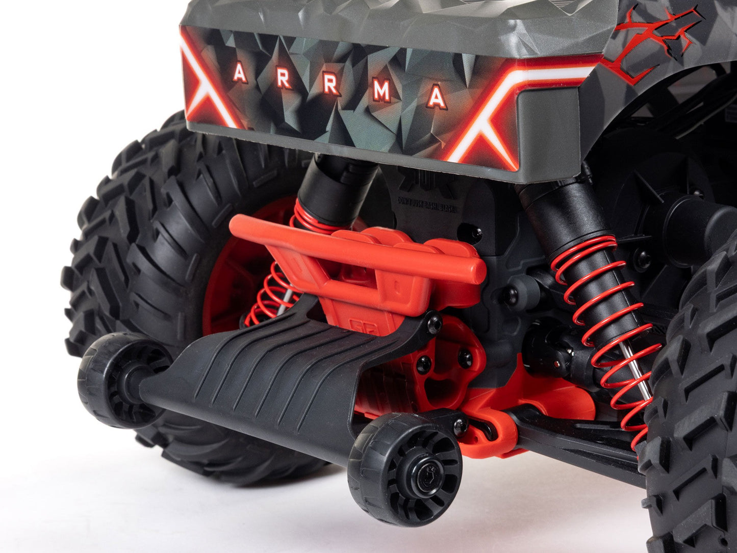 1/10 QUAKE 223S DSC 2WD RTR Brushless Monster Truck, Red