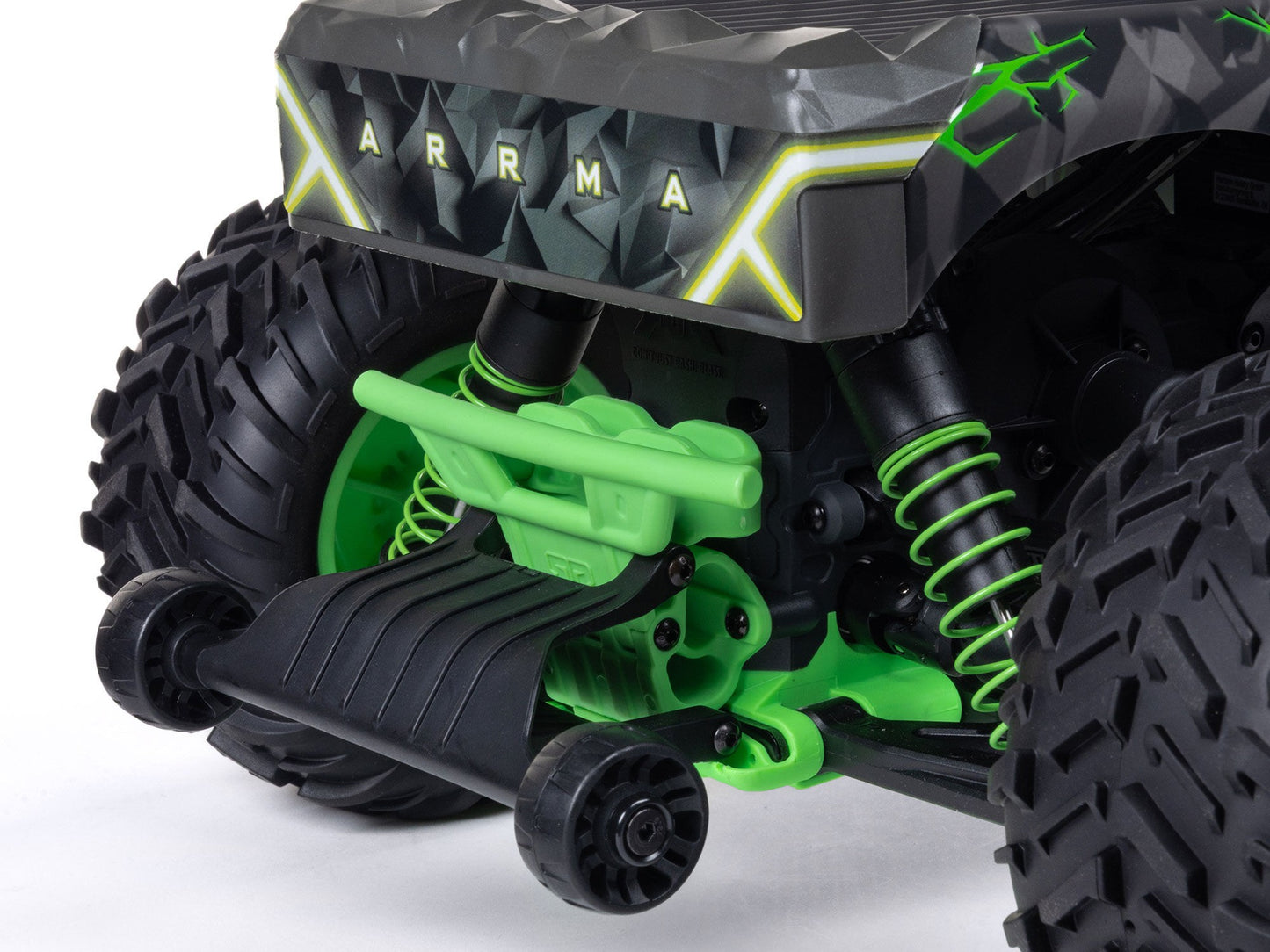 1/10 QUAKE 223S DSC 2WD RTR Brushless Monster Truck, Green