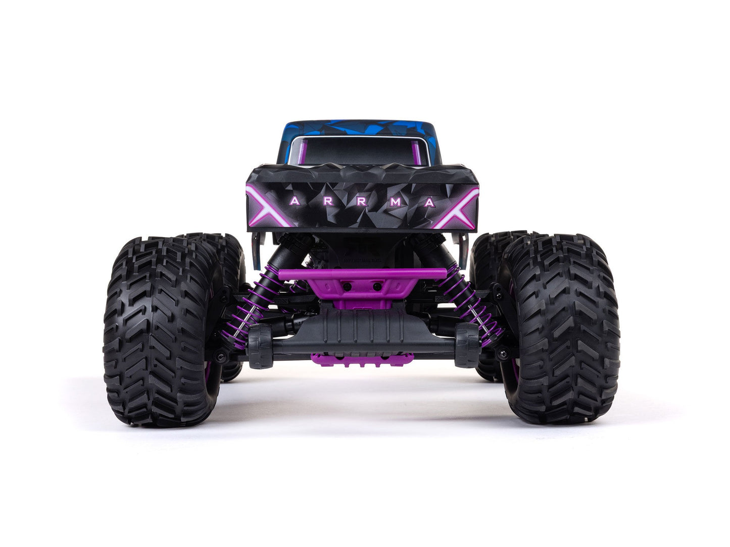 1/10 QUAKE 223S DSC 2WD RTR Brushless Monster Truck, Purple
