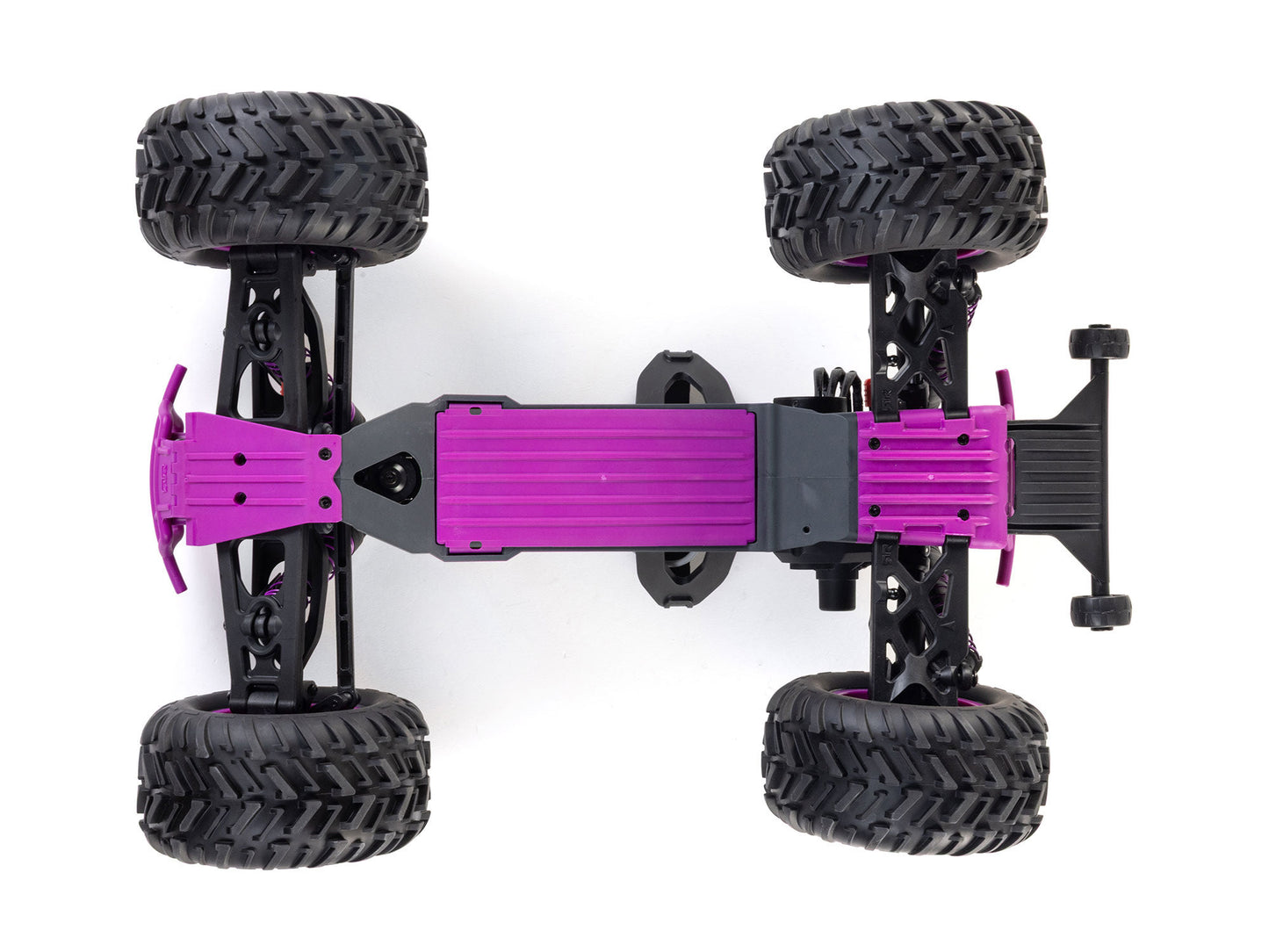 1/10 QUAKE 223S DSC 2WD RTR Brushless Monster Truck, Purple