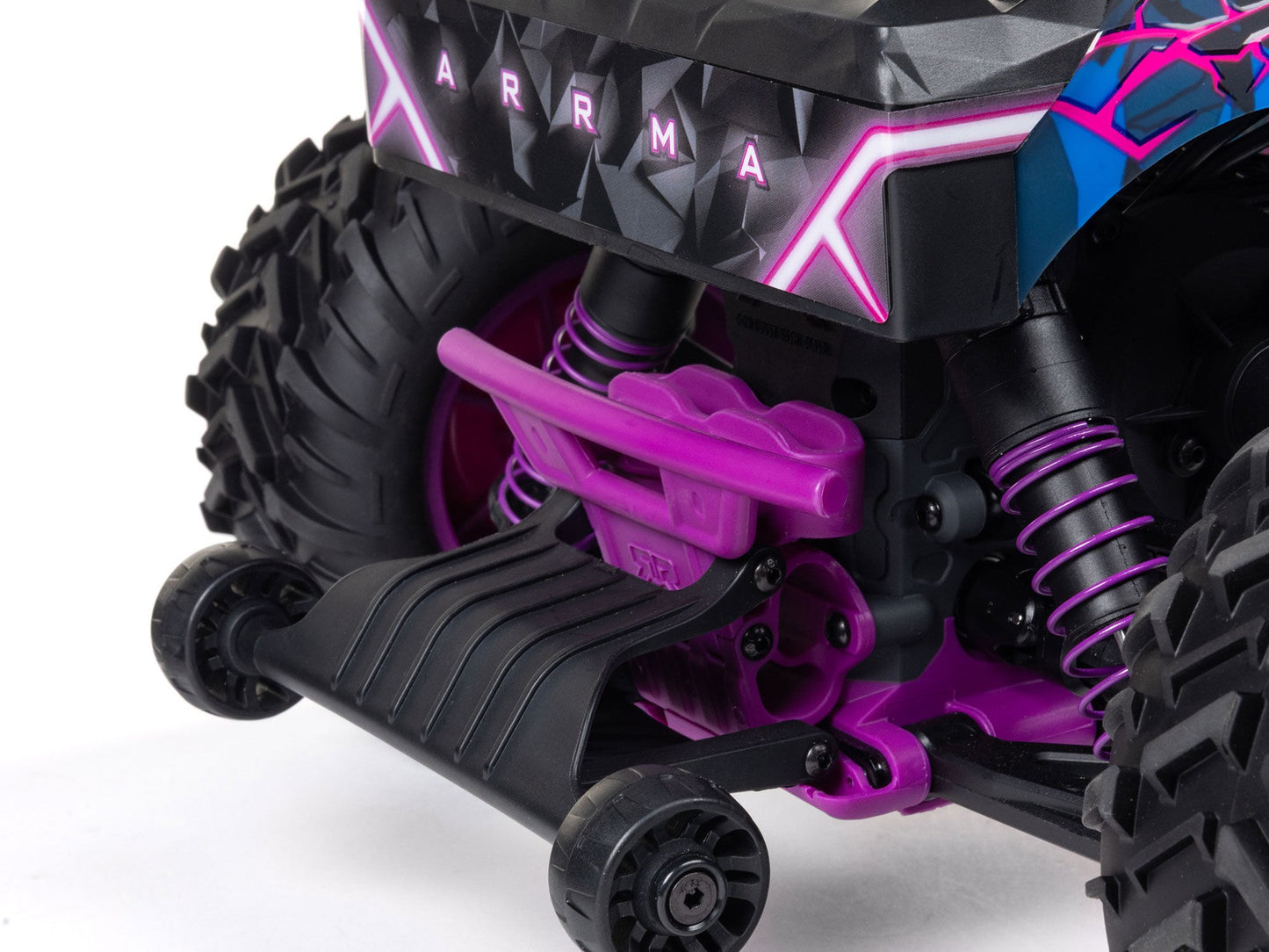 1/10 QUAKE 223S DSC 2WD RTR Brushless Monster Truck, Purple