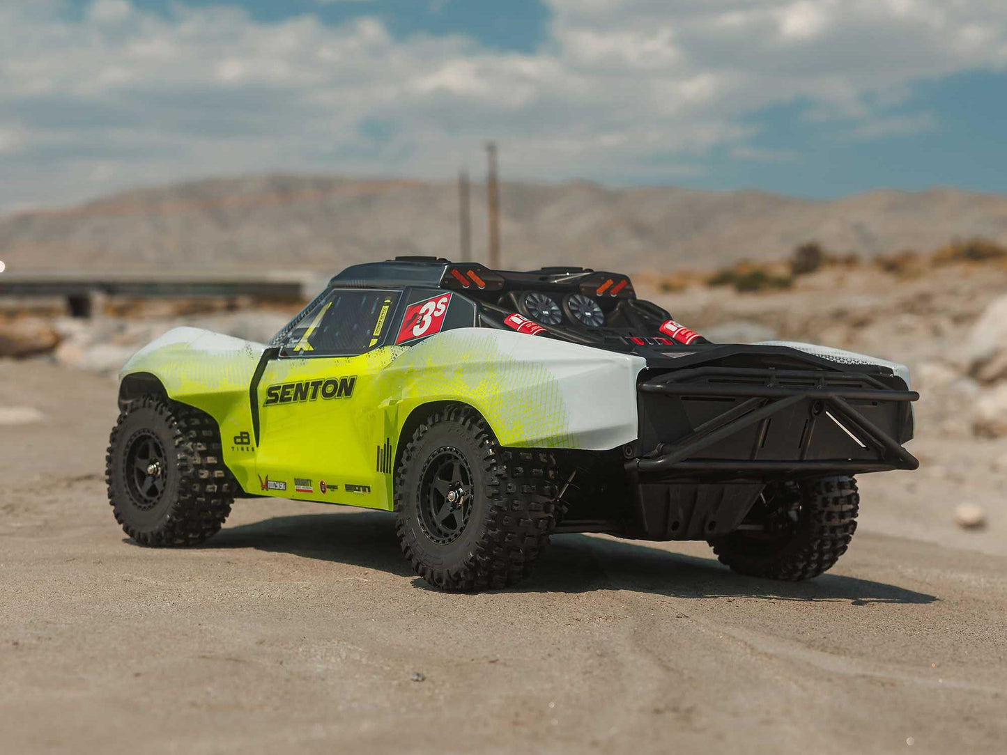 1/10 SENTON 223S BLX 4X4 SCT RTR with DSC Yellow/Gunmetal