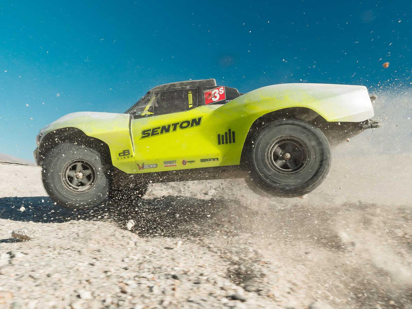 1/10 SENTON 223S BLX 4X4 SCT RTR with DSC Yellow/Gunmetal