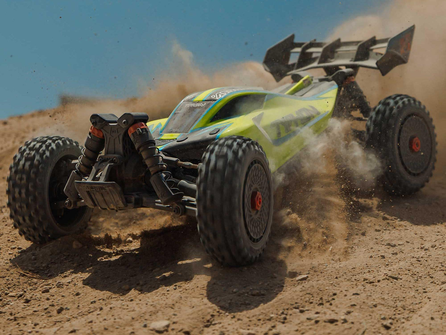 1/8 TYPHON 223S BLX 4X4 Buggy RTR with DSC Yellow