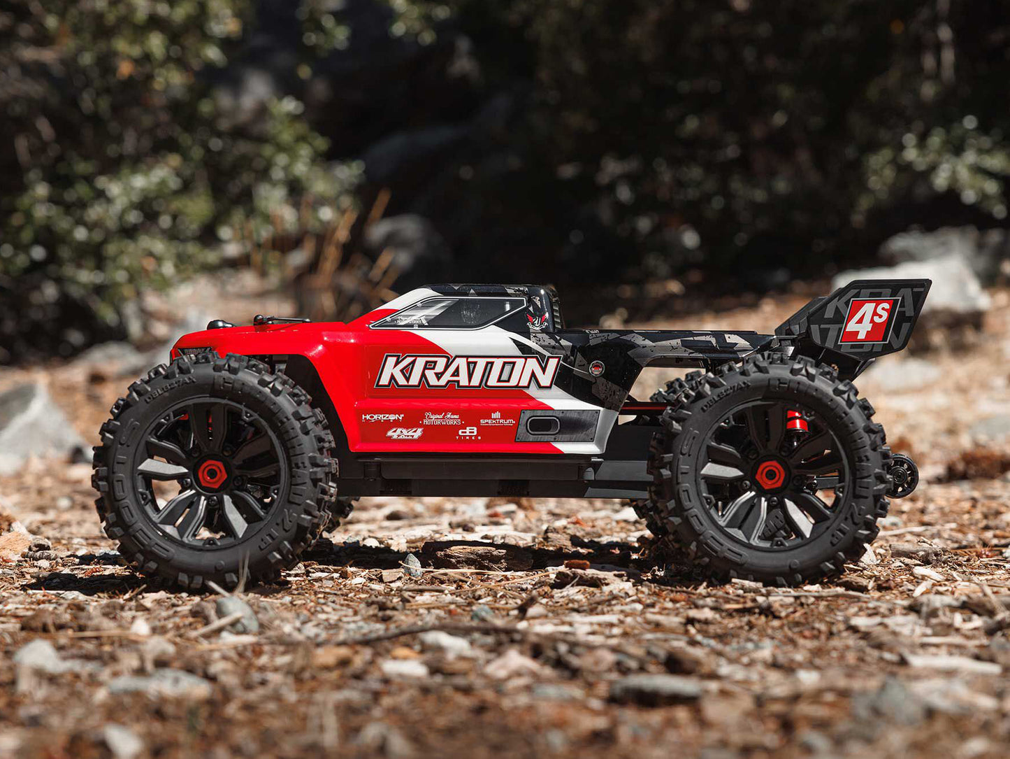 1/10 KRATON 4S 4X4 BLX Centre Diff Speed MT (Red)