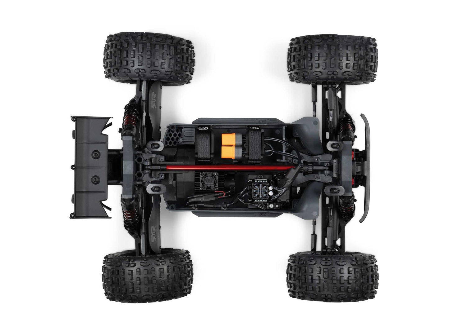 1/10 OUTCAST 4S 4X4 BLX Stunt MT (with Centre Diff) Gunmetal