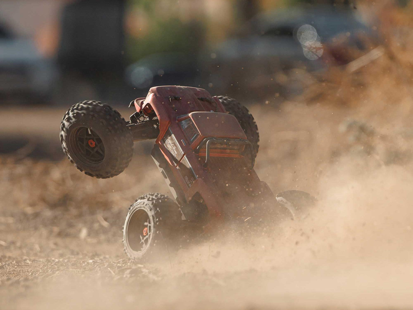 1/10 OUTCAST 4S 4X4 BLX Stunt MT (with Centre Diff) Red
