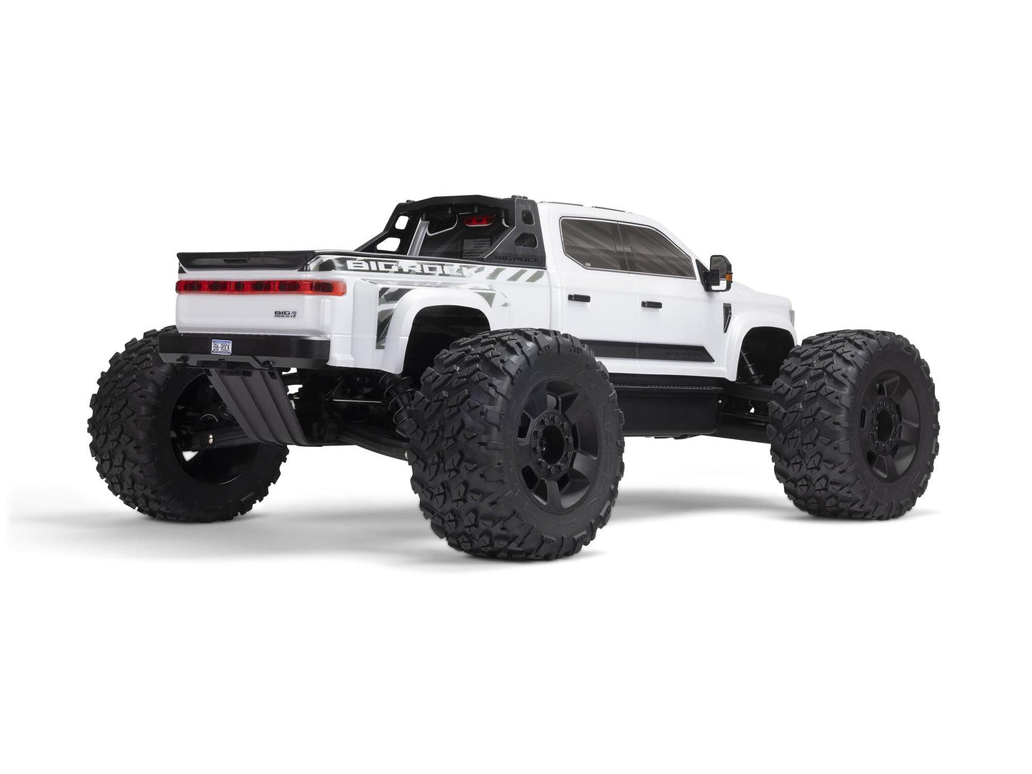 1/7 BIG ROCK 6S 4X4 BLX Monster Truck RTR White
