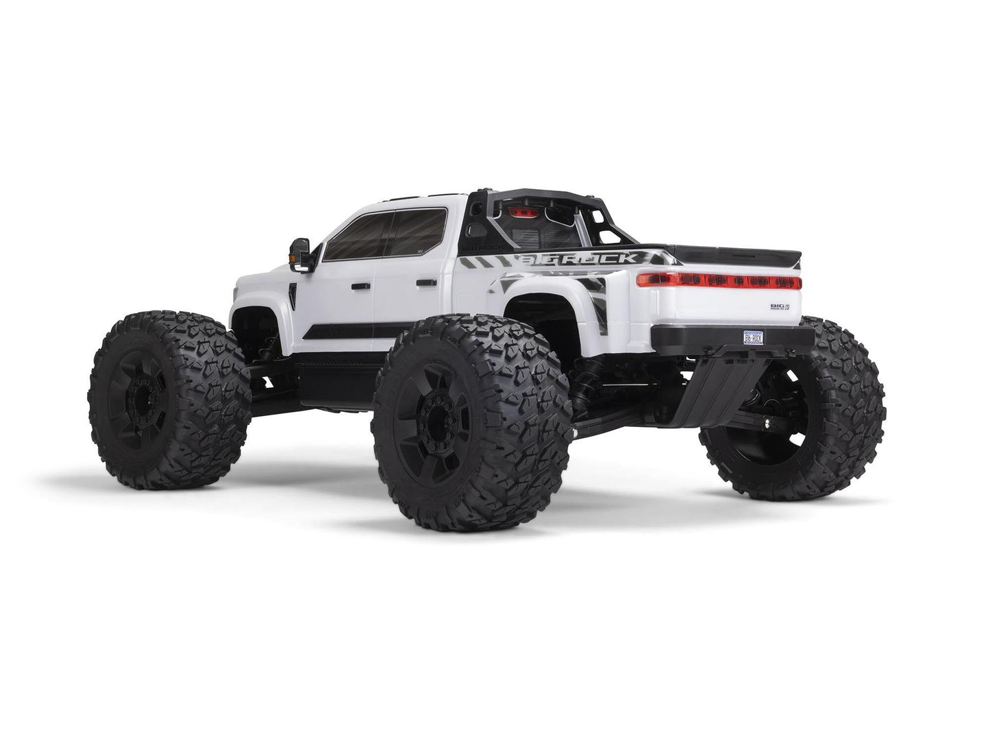 1/7 BIG ROCK 6S 4X4 BLX Monster Truck RTR White