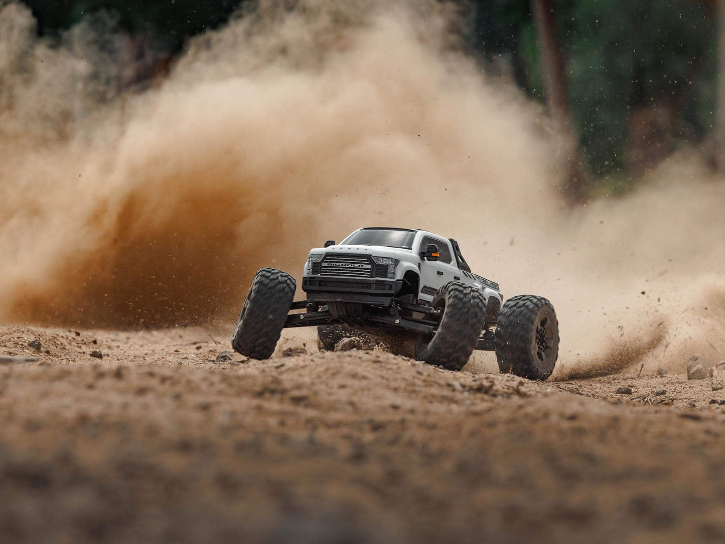 1/7 BIG ROCK 6S 4X4 BLX Monster Truck RTR White