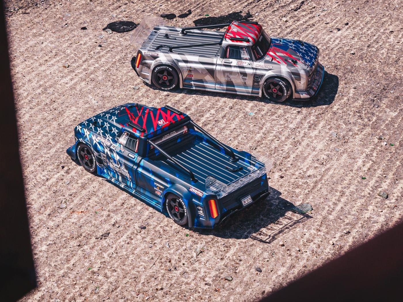 1/7 INFRACTION 6S 4X4 BLX Resto-Mod Truck RTR Silver