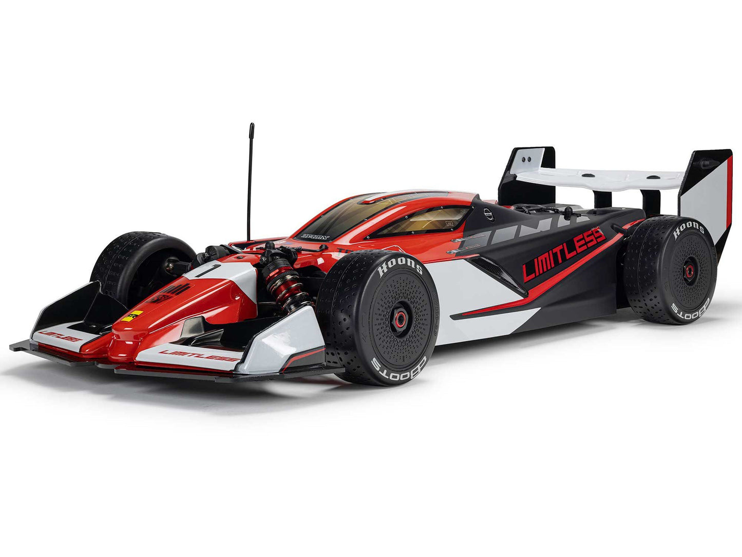 ** PREORDER 05-10-2025 ** 1/7 LIMITLESS 8S AVC 4X4 RTR BLX Street Speed, SPEED MACHINE Red/Black C-ARA7816T1