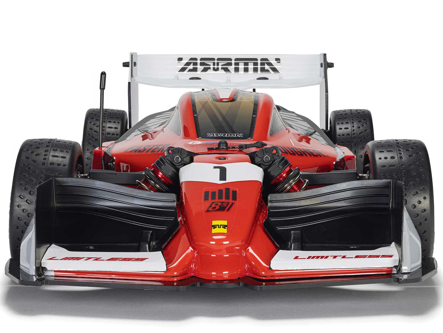 1/7 LIMITLESS 120 8S AVC 4X4 RTR Street Speed, Red/Black