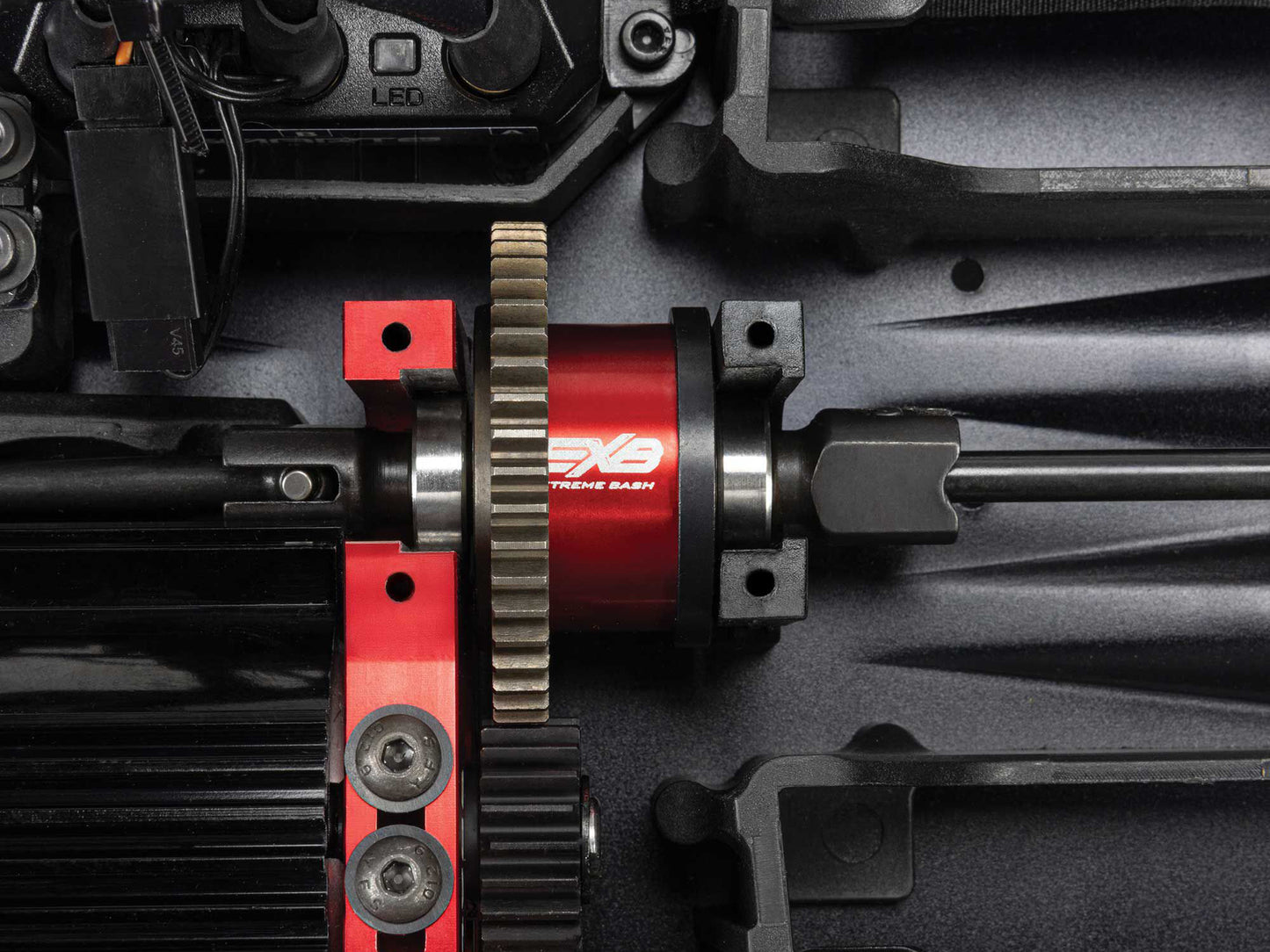 1/7 LIMITLESS 120 8S AVC 4X4 RTR Street Speed, Red/Black