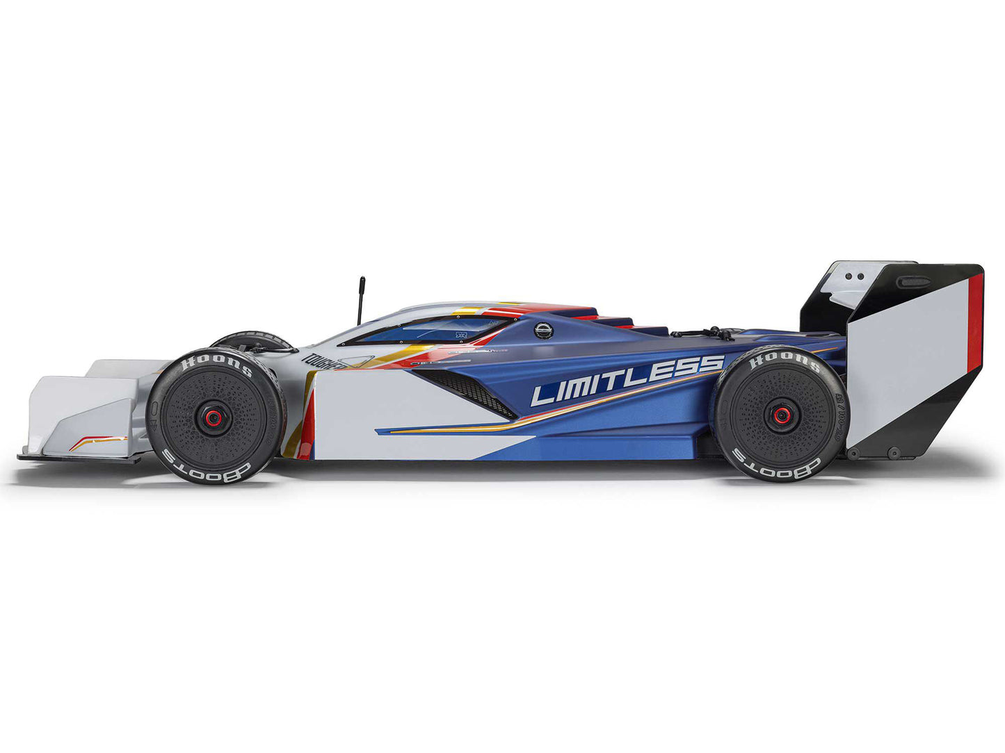 1/7 LIMITLESS 120 8S AVC 4X4 RTR Street Speed, White/Blue