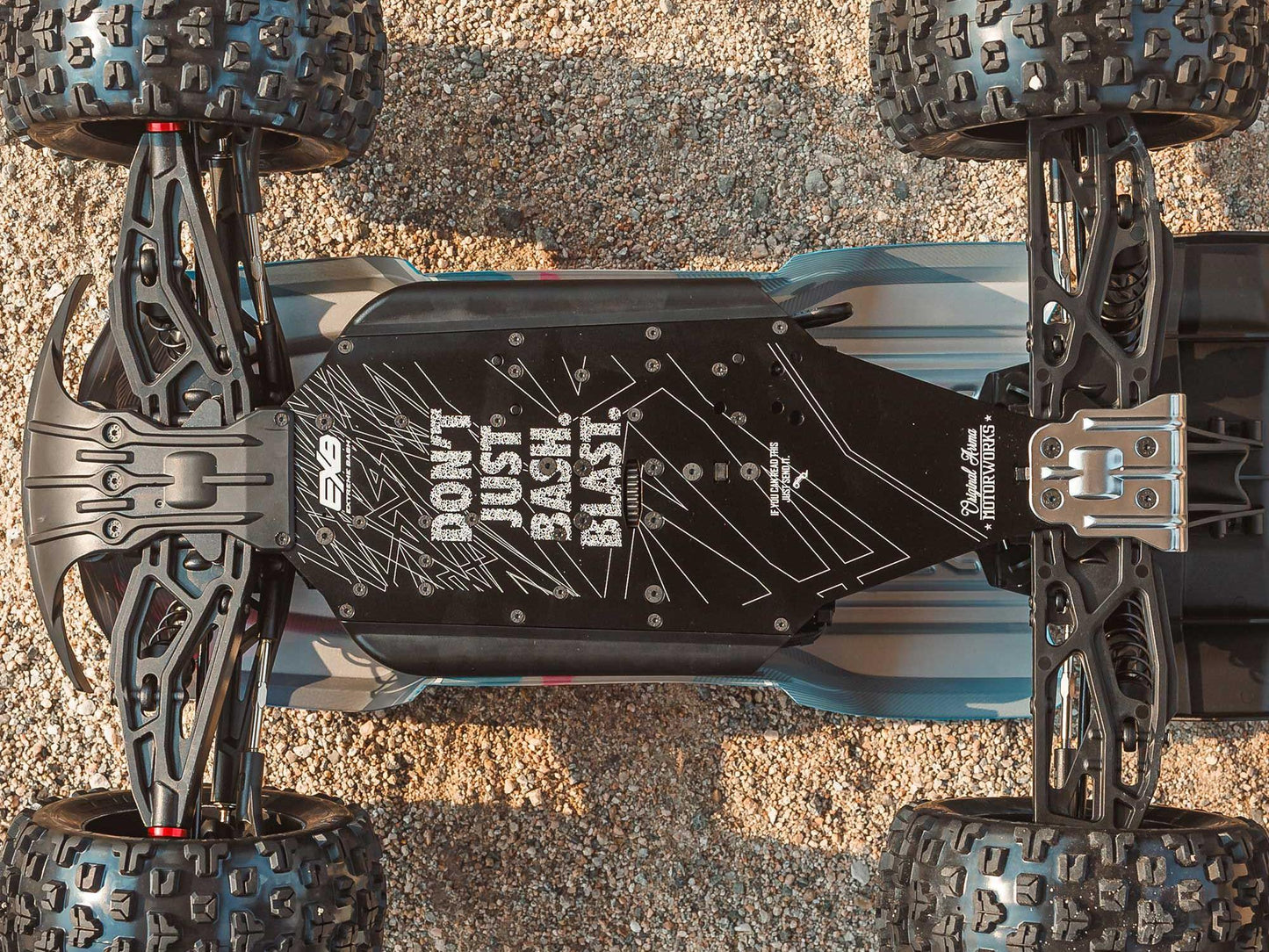 1/8 KRATON 6S V6 4X4 BLX Speed Monster Truck RTR Orange