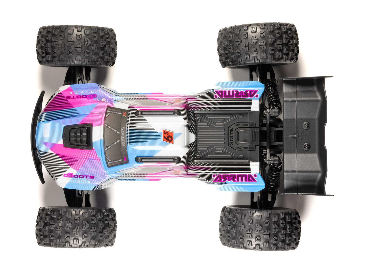 1/8 KRATON 6S V6 4X4 BLX Speed Monster Truck RTR Pink