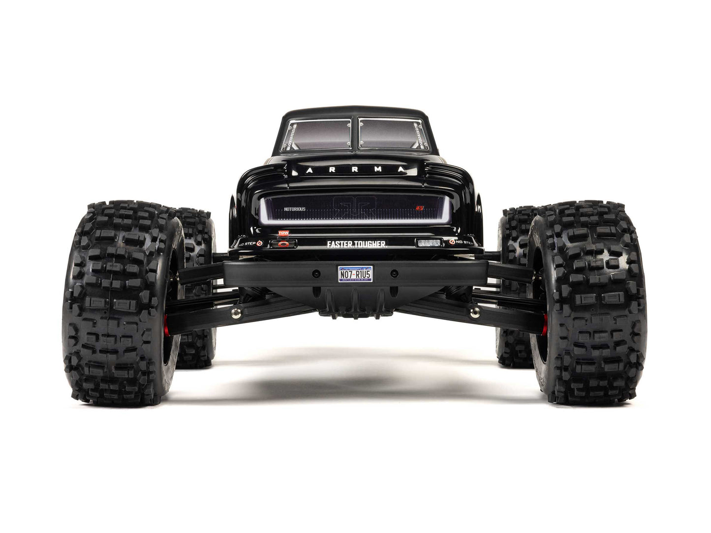 1/8 NOTORIOUS 6S V6 4X4 BLX Stunt Truck RTR Black