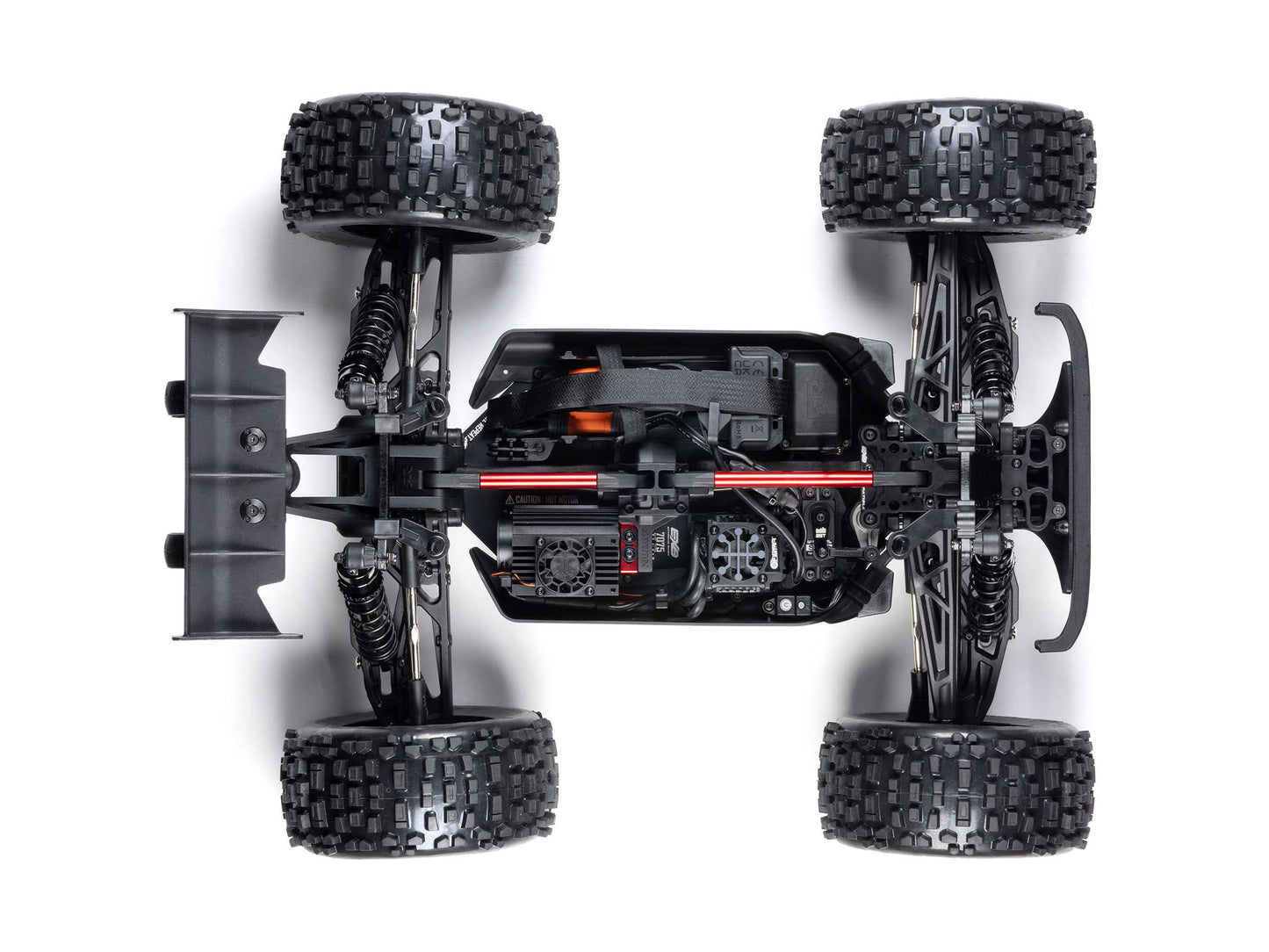 1/8 NOTORIOUS 6S V6 4X4 BLX Stunt Truck RTR Black