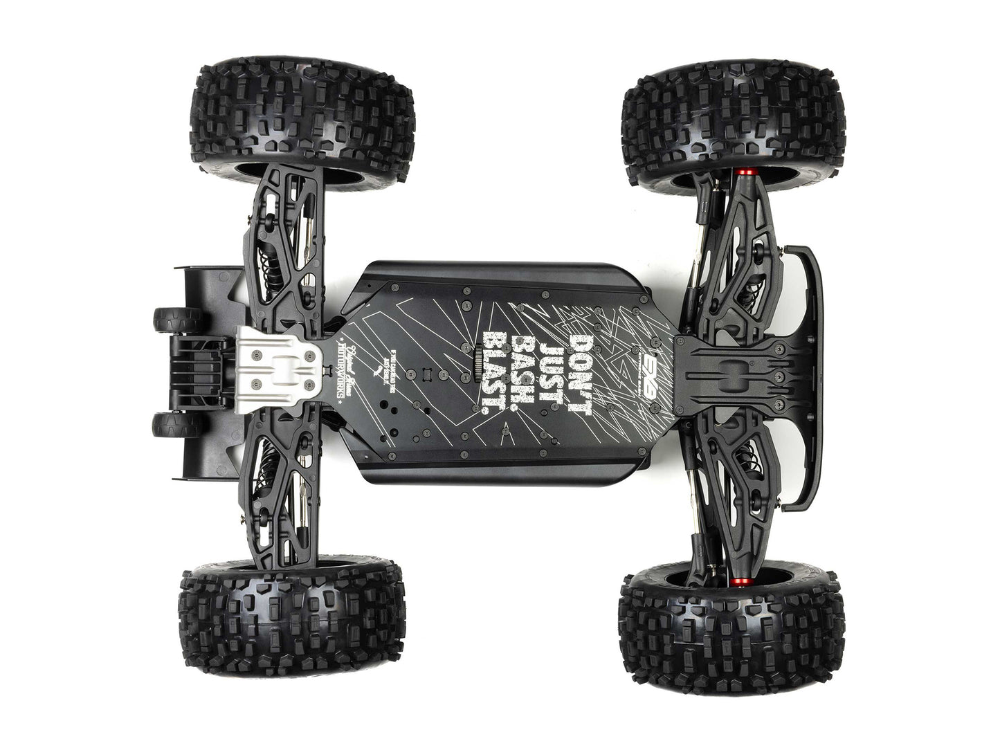 1/8 NOTORIOUS 6S V6 4X4 BLX Stunt Truck RTR Black