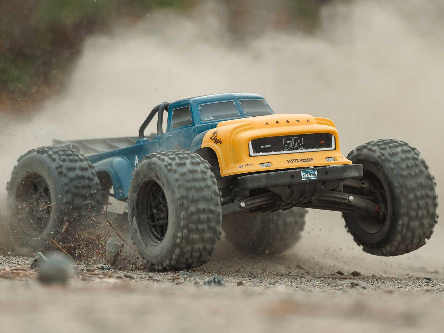 1/8 NOTORIOUS 6S V6 4X4 BLX Stunt Truck RTR Blue