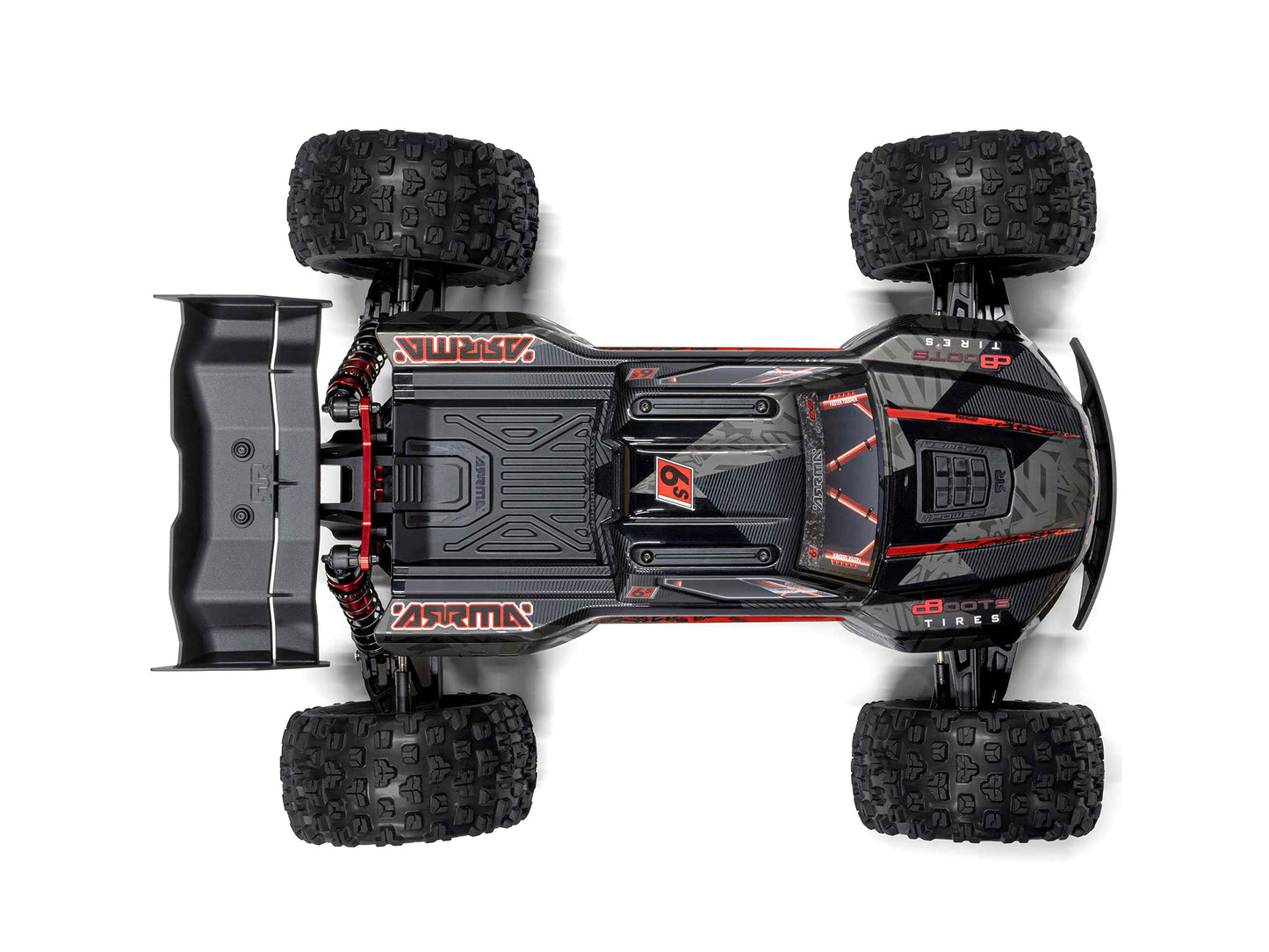 1/8 KRATON 6S EXB 4X4 RTR Speed Monster Truck Black