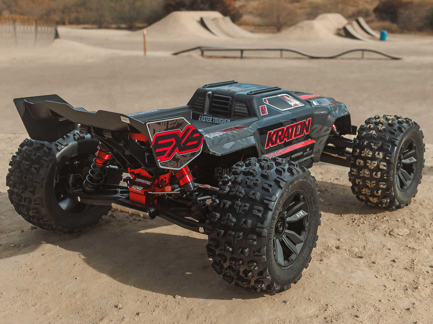 1/8 KRATON 6S EXB 4X4 RTR Speed Monster Truck Black