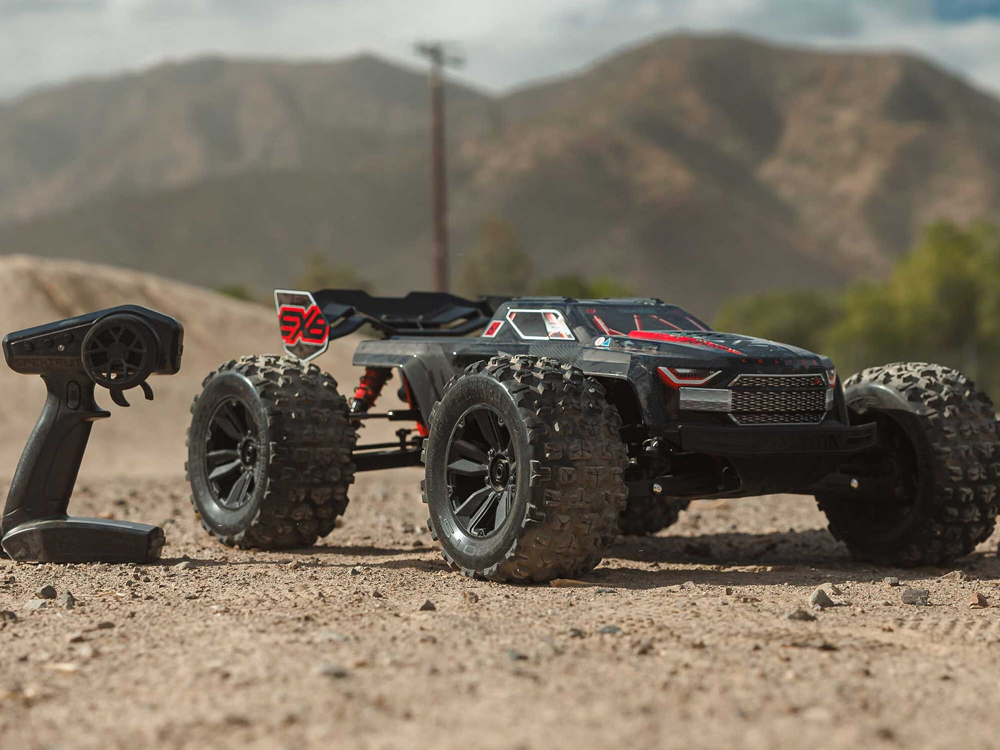 1/8 KRATON 6S EXB 4X4 RTR Speed Monster Truck Black