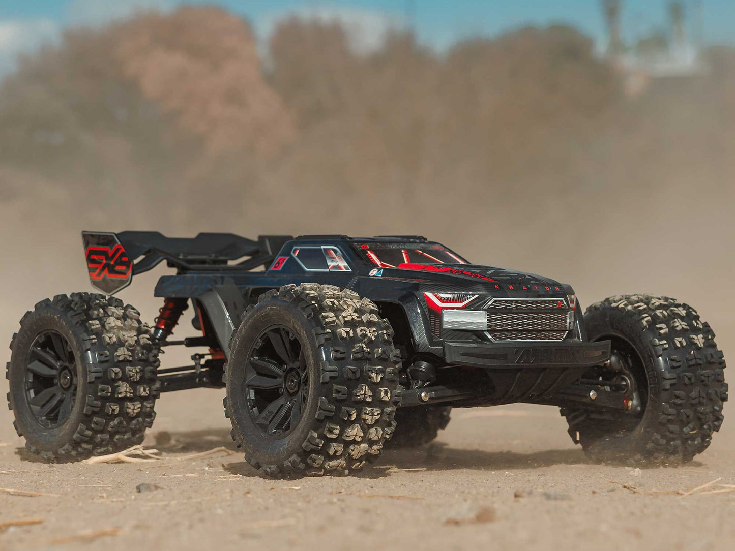 1/8 KRATON 6S EXB 4X4 RTR Speed Monster Truck Black