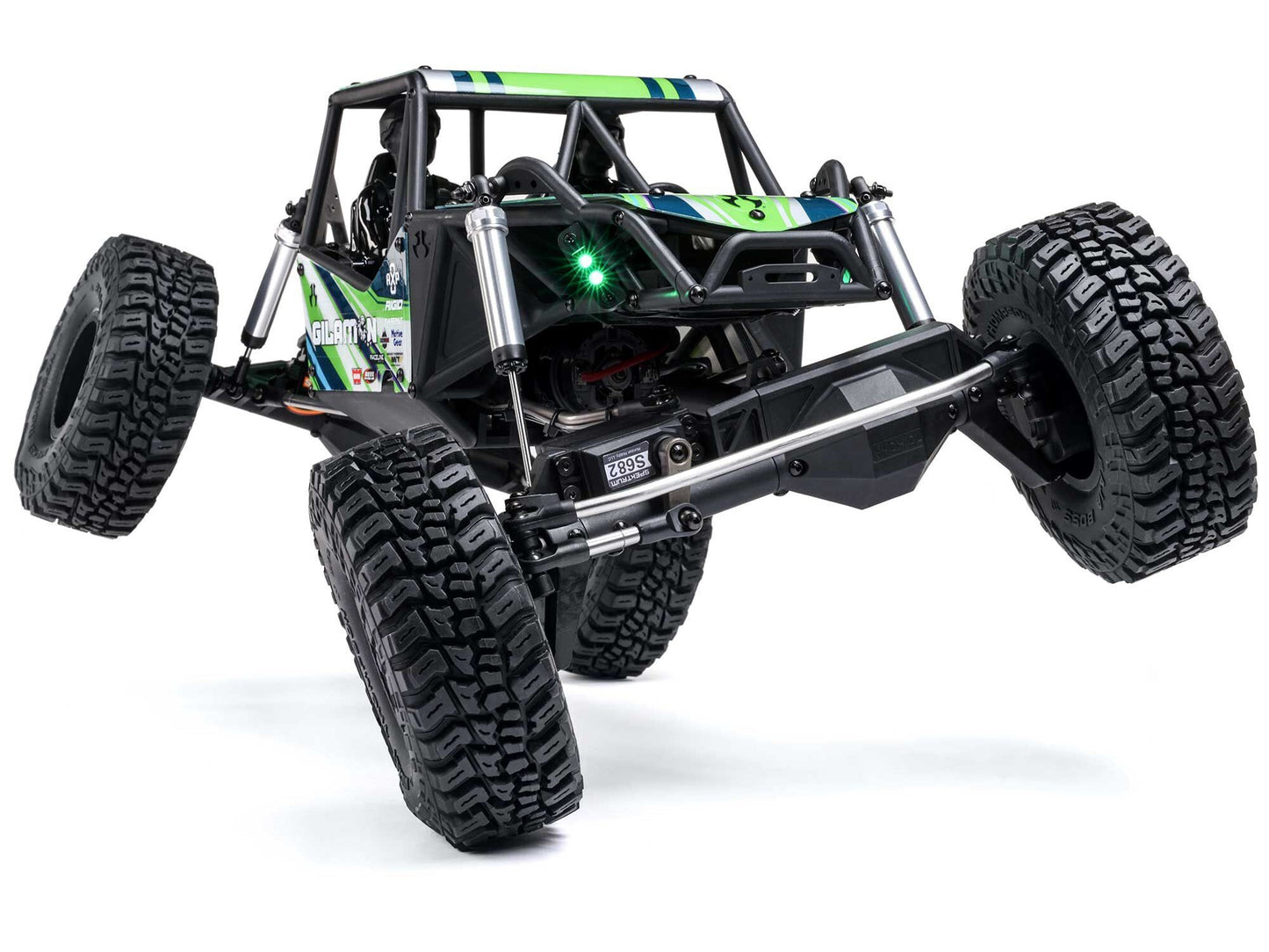 1/8 AXP8 Gilamon 2.2 4X4 RTR Trail Buggy Green
