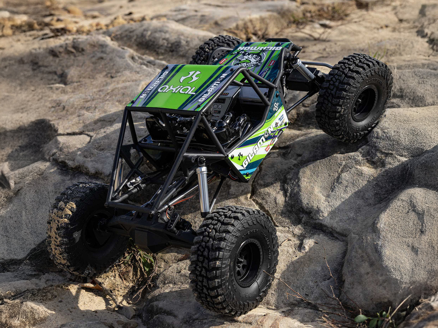 1/8 AXP8 Gilamon 2.2 4X4 RTR Trail Buggy Green