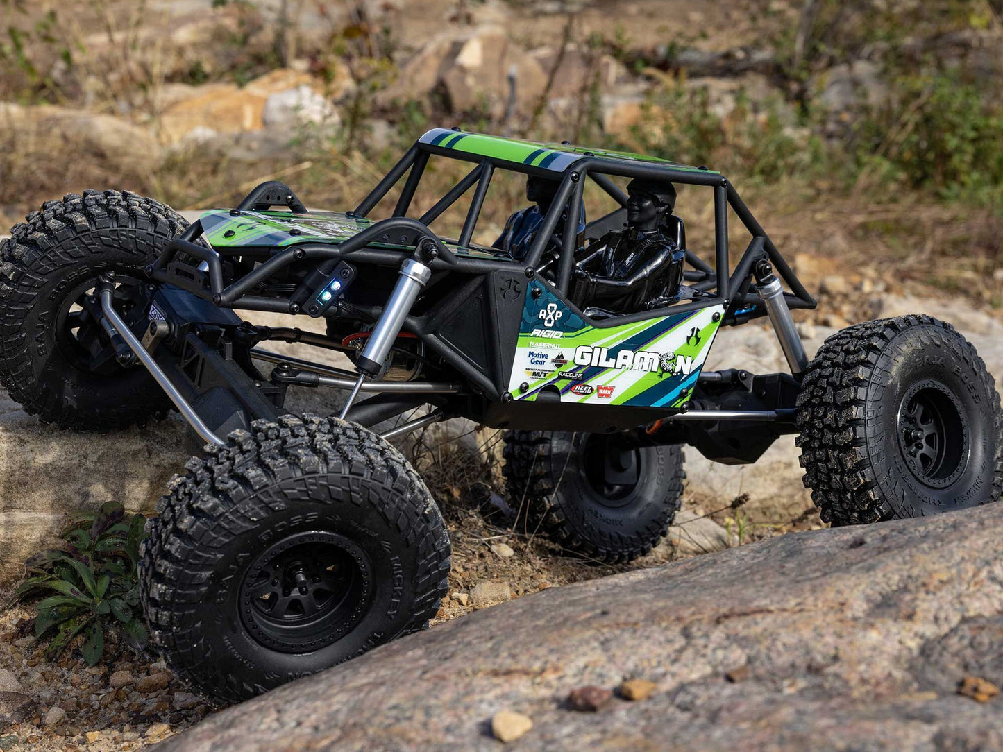 1/8 AXP8 Gilamon 2.2 4X4 RTR Trail Buggy Green