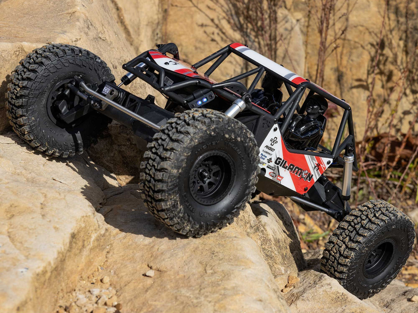 1/8 AXP8 Gilamon 2.2 4X4 RTR Trail Buggy Red