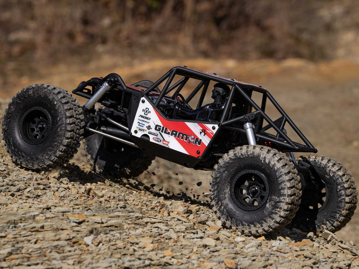 1/8 AXP8 Gilamon 2.2 4X4 RTR Trail Buggy Red