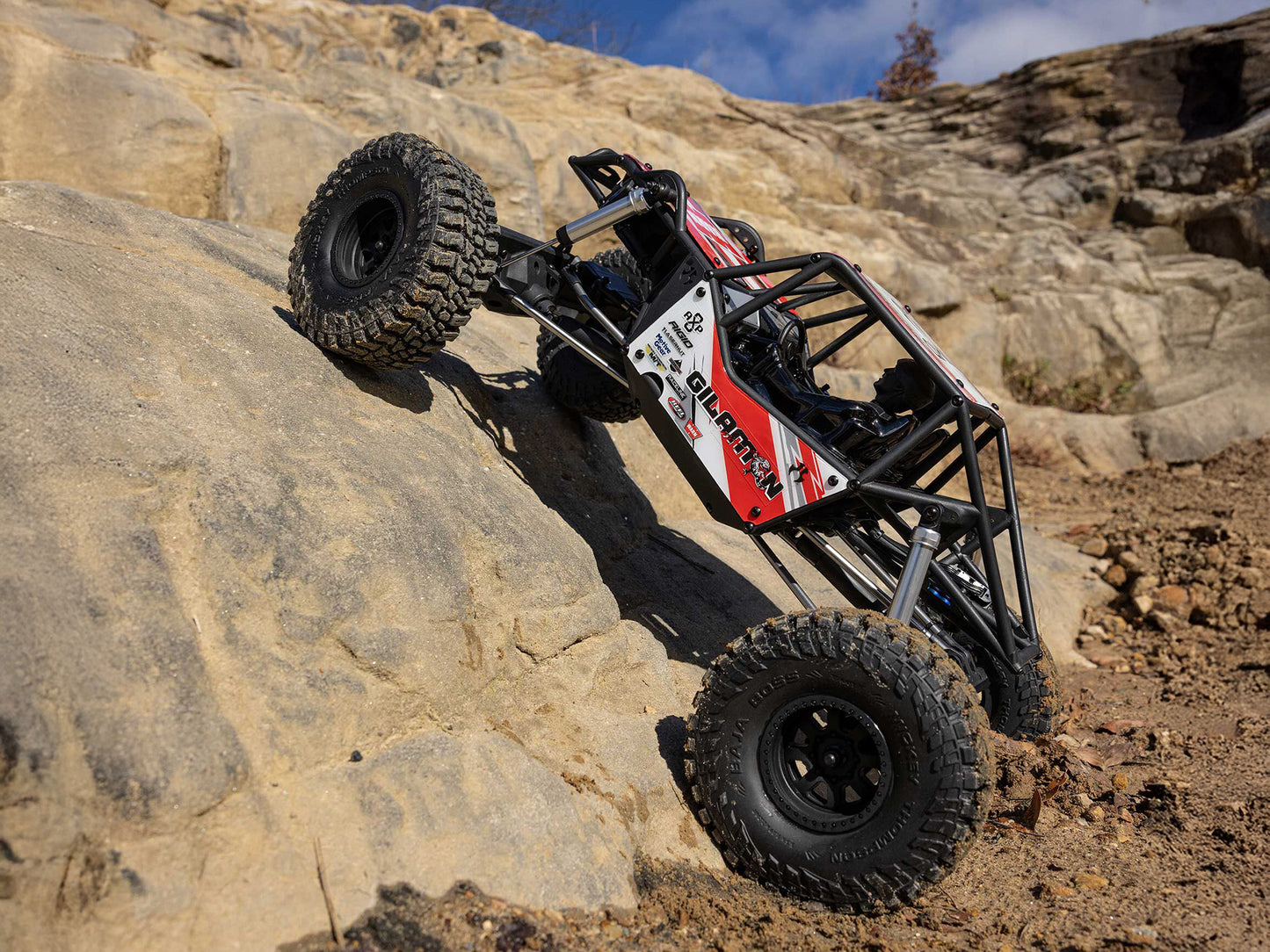 1/8 AXP8 Gilamon 2.2 4X4 RTR Trail Buggy Red