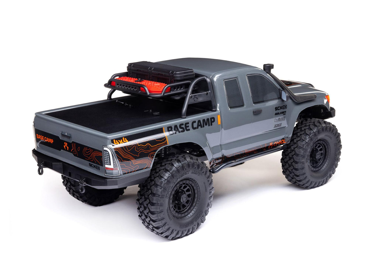 1/10 SCX10 III Base Camp 4X4 Rock Crawler RTR Grey - RC Hobby Product