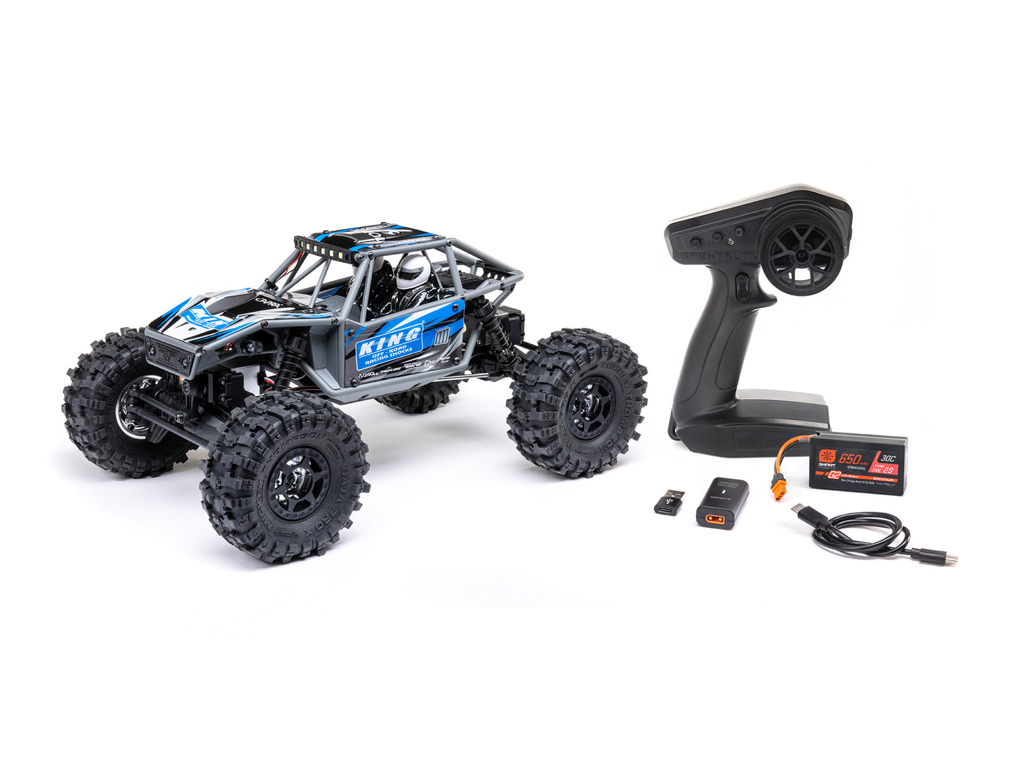 1/18 UTB18 Capra 4WS 4WD Trail Buggy RTR with Bat/Chg Blue