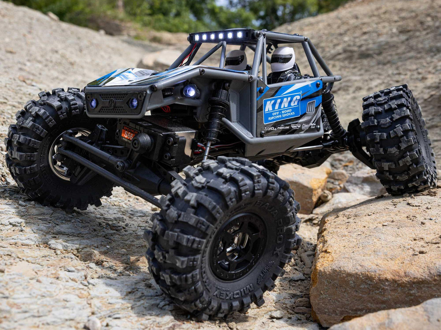 1/18 UTB18 Capra 4WS 4WD Trail Buggy RTR with Bat/Chg Blue