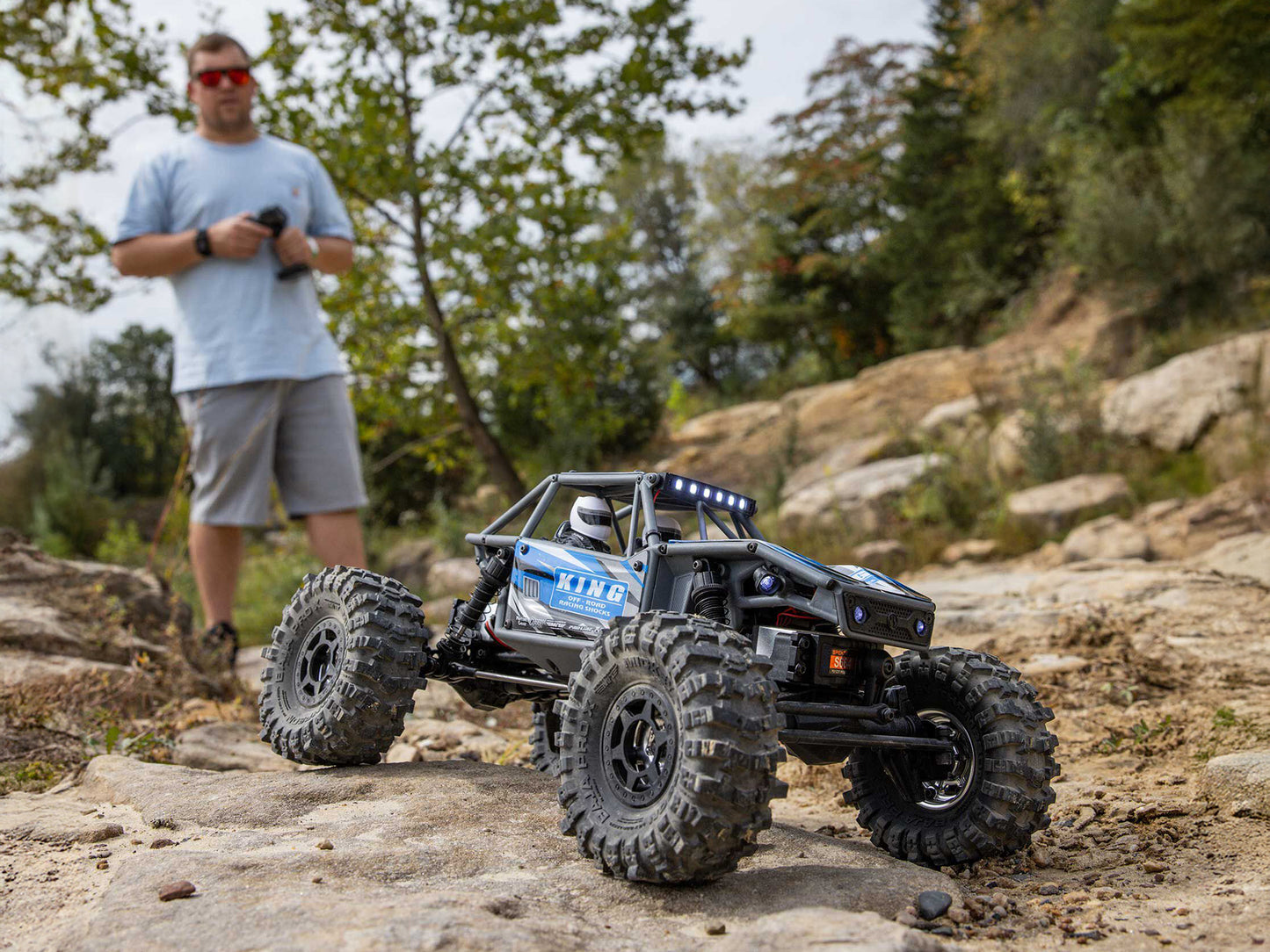 1/18 UTB18 Capra 4WS 4WD Trail Buggy RTR with Bat/Chg Blue