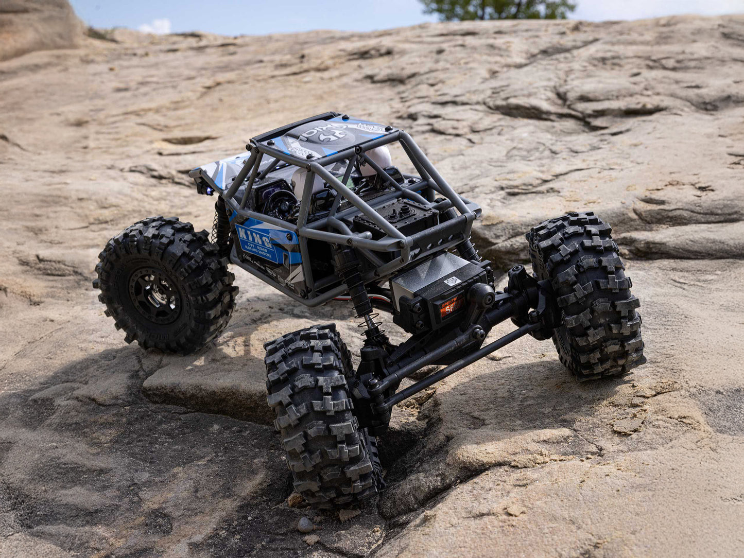 1/18 UTB18 Capra 4WS 4WD Trail Buggy RTR with Bat/Chg Blue