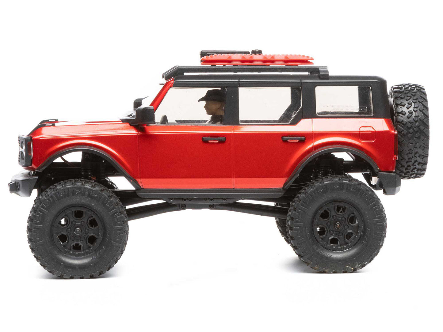 1/24 SCX24 2021 Ford Bronco 4WD Rock Crawler RTR Red