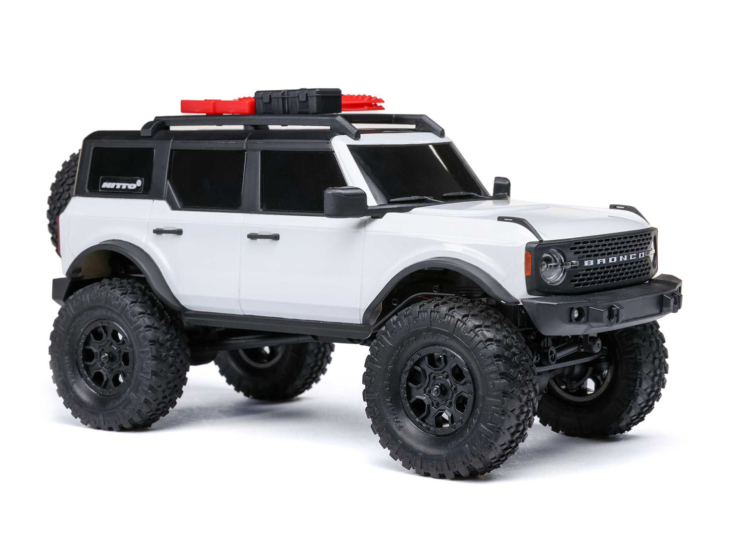 1/24 SCX24 Ford Bronco 4X4 RTR (inc Battery & Charger) White