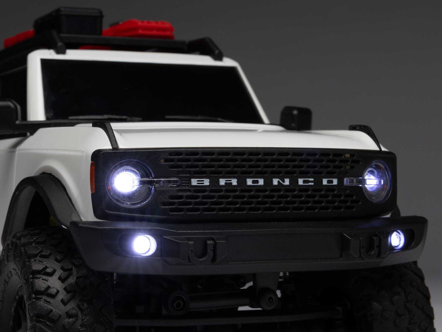 1/24 SCX24 Ford Bronco 4X4 RTR (inc Battery & Charger) White