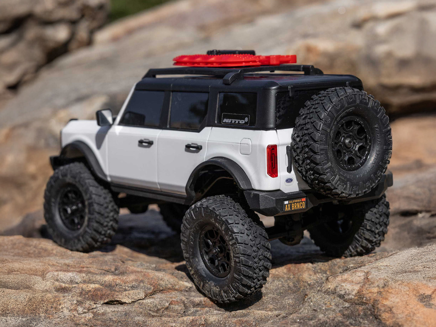 1/24 SCX24 Ford Bronco 4X4 RTR (inc Battery & Charger) White