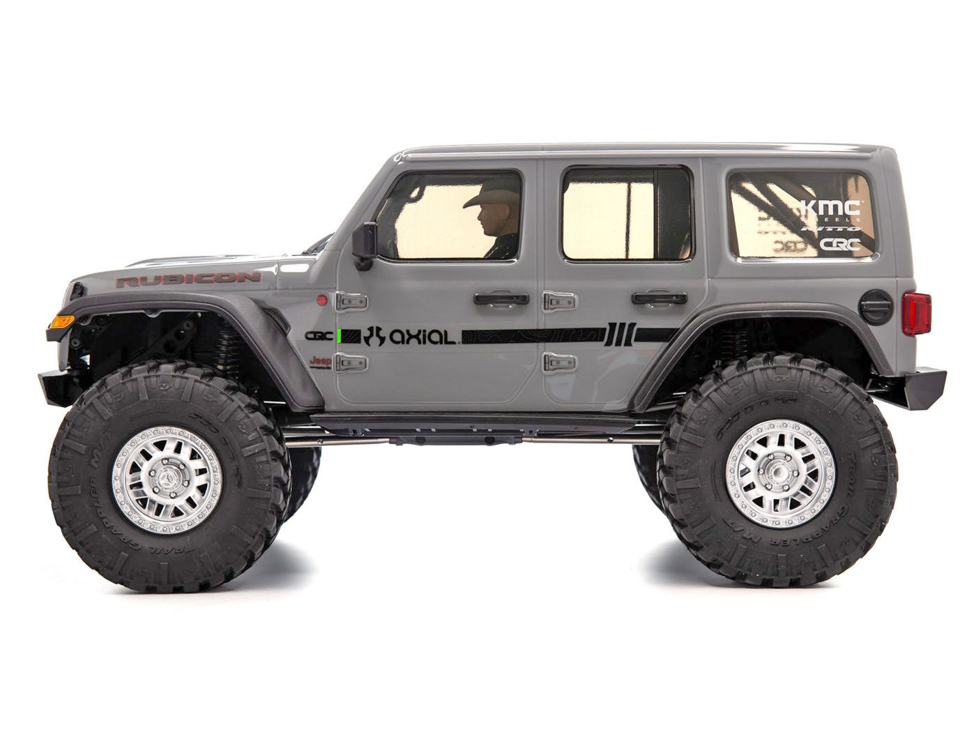 1/10 SCX10III Jeep JLU Wrangler 4WD Rock Crawler RTR Grey