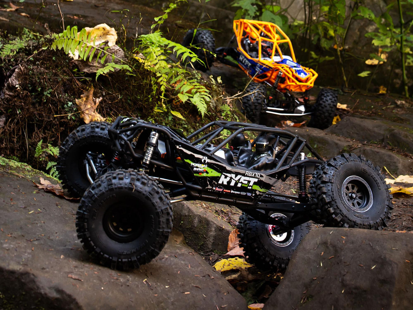1/10 RBX10 Ryft 4WD Rock Racer RTR Black
