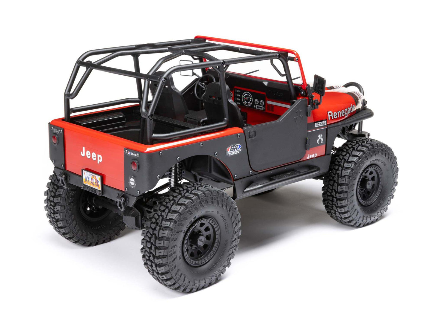 1/10 SCX10 III Jeep CJ-7 4WD RTR Red