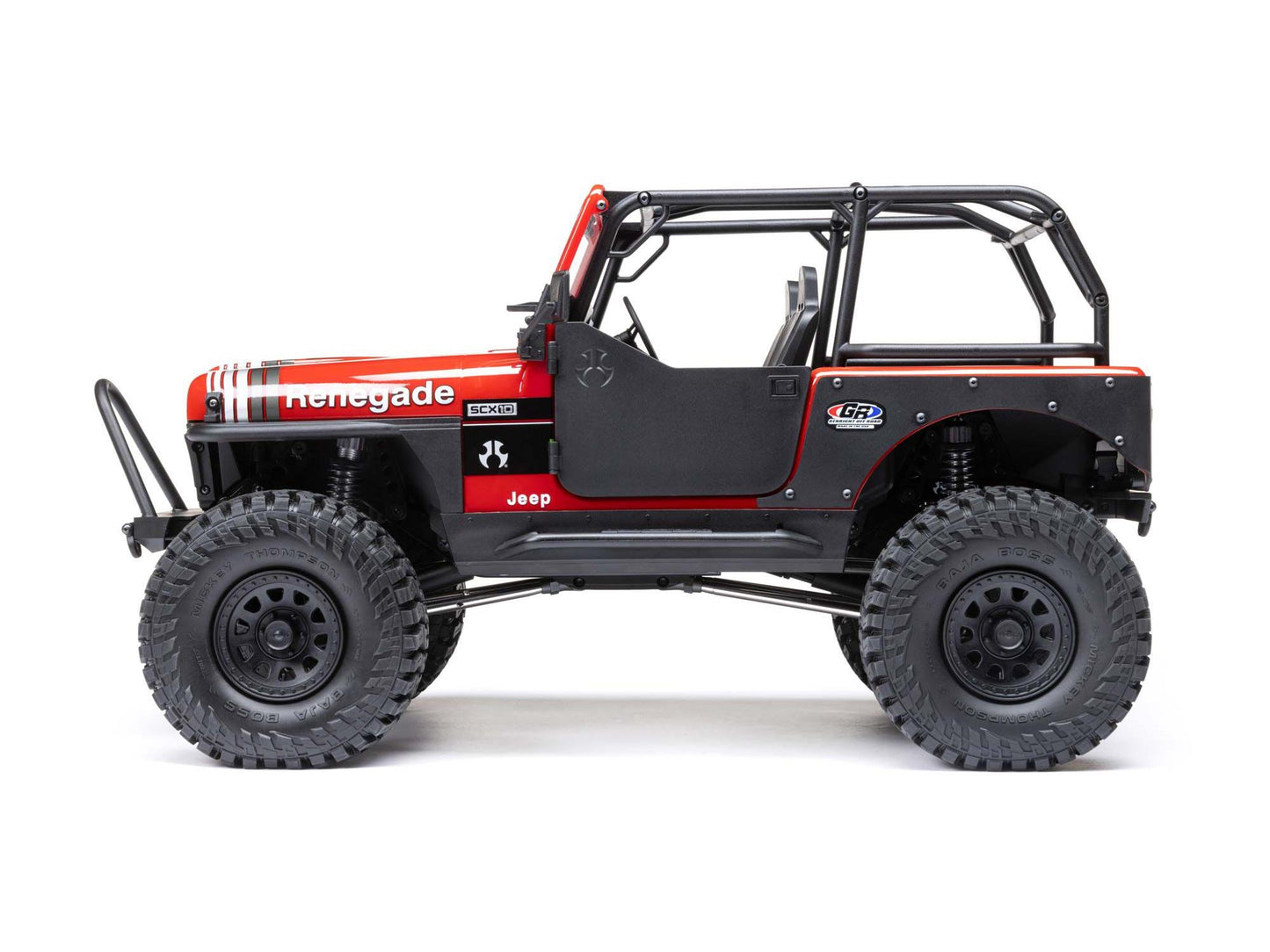 1/10 SCX10 III Jeep CJ-7 4WD RTR Red
