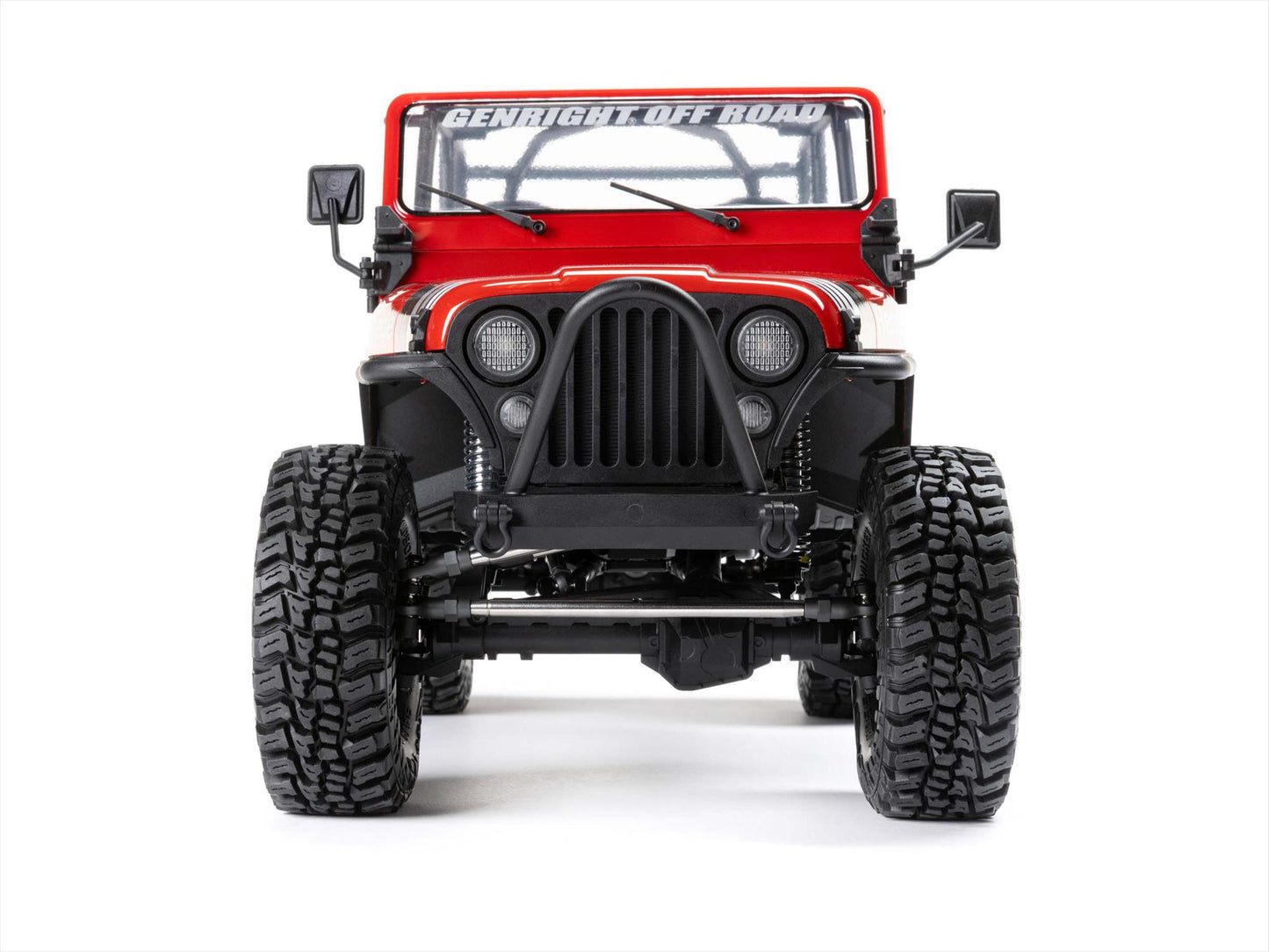 1/10 SCX10 III Jeep CJ-7 4WD RTR Red